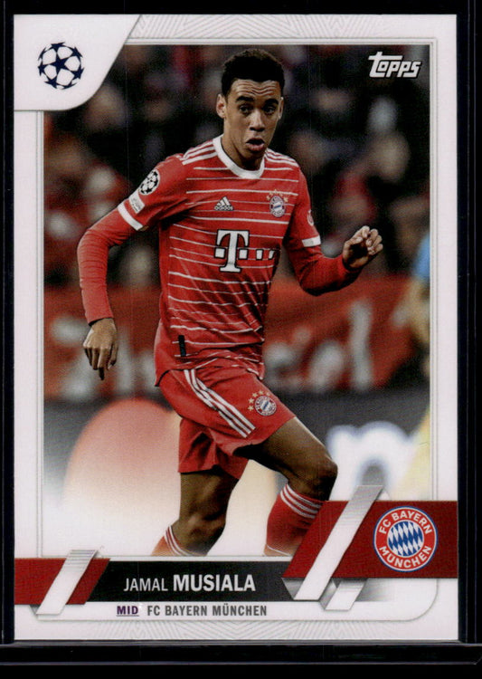 2022-23 Topps UEFA Club Competitions #42 Jamal Musiala