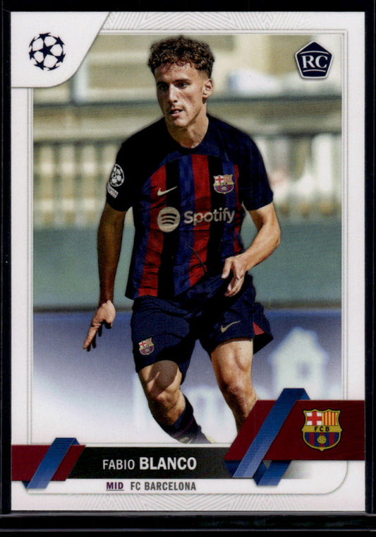 2022-23 Topps UEFA Club Competitions #172 Fabio Blanco