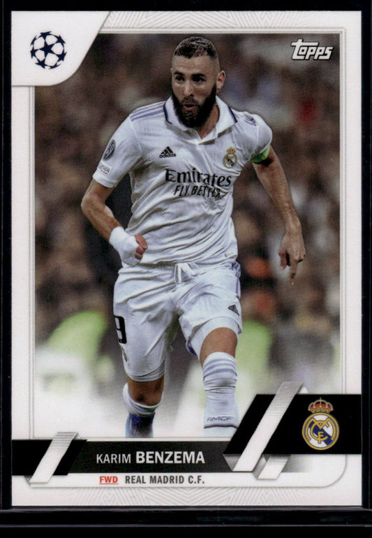 2022-23 Topps UEFA Club Competitions #14 Karim Benzema