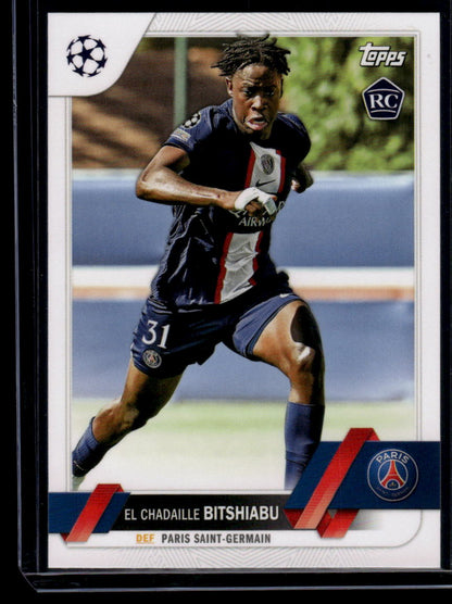 2022-23 Topps UEFA Club Competitions #61 El Chadaille Bitshiabu