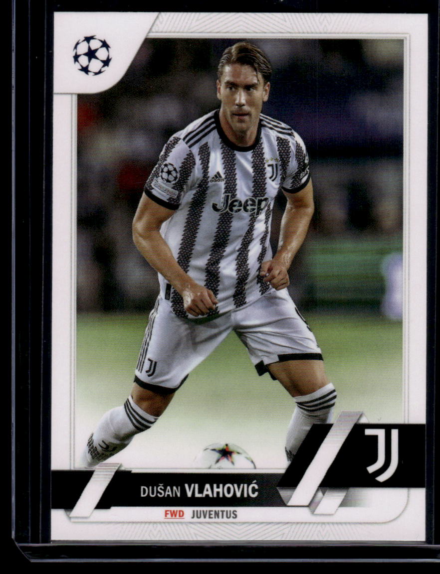 2022-23 Topps UEFA Club Competitions #75 Dušan Vlahović