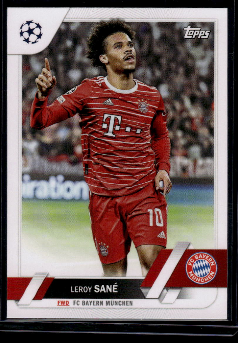 2022-23 Topps UEFA Club Competitions #196 Leroy Sané