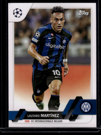 2022-23 Topps UEFA Club Competitions #97 Lautaro Martínez