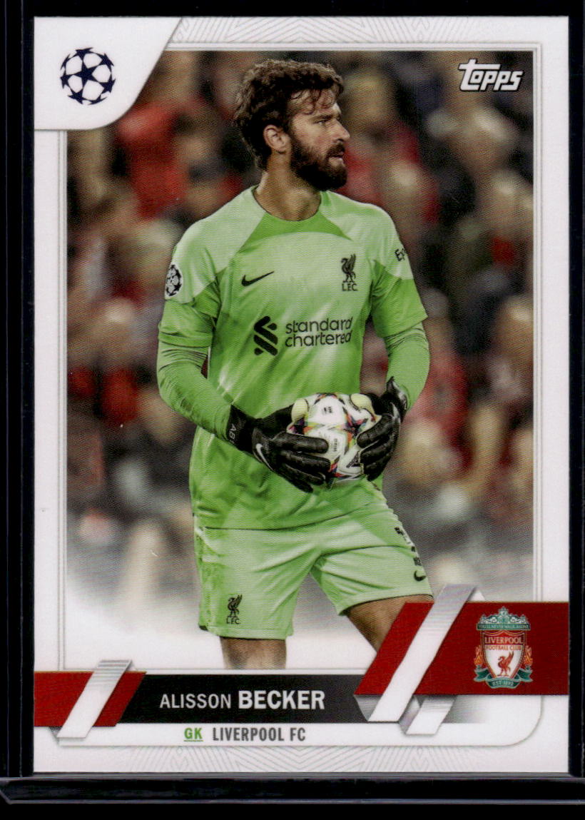 2022-23 Topps UEFA Club Competitions #74 Alisson Becker