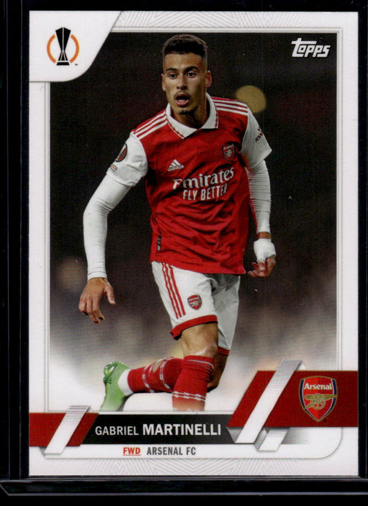 2022-23 Topps UEFA Club Competitions #57 Gabriel Martinelli