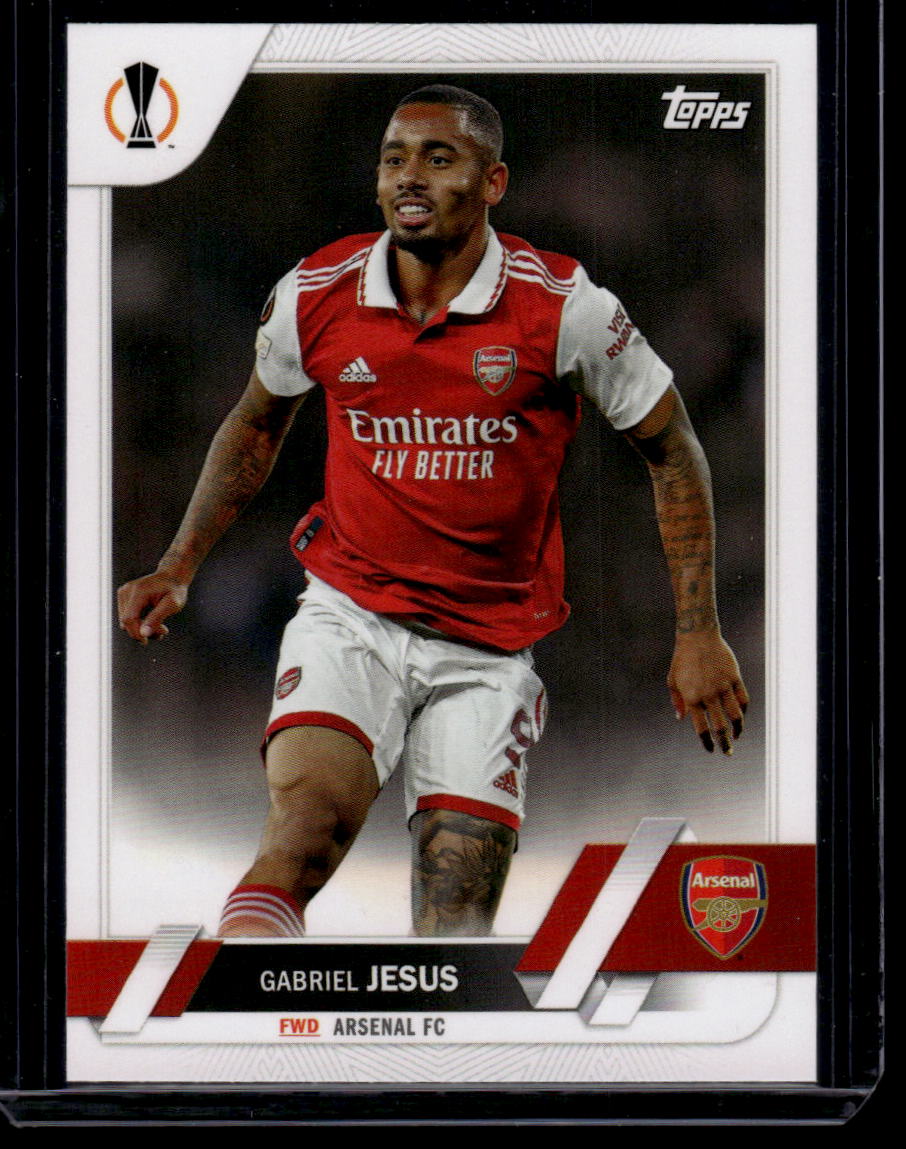 2022-23 Topps UEFA Club Competitions #38 Gabriel Jesus