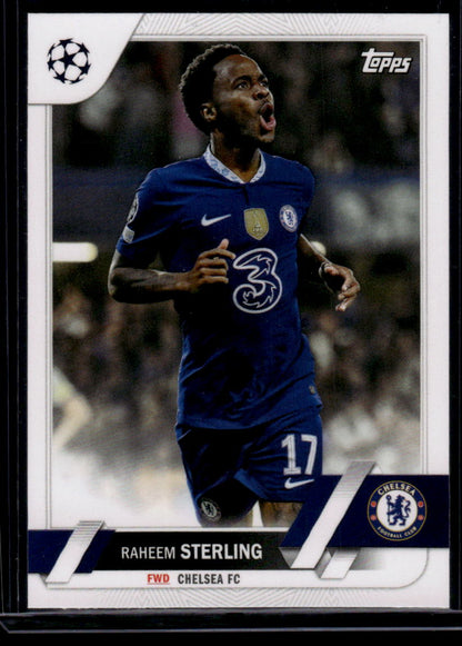 2022-23 Topps UEFA Club Competitions #113 Raheem Sterling