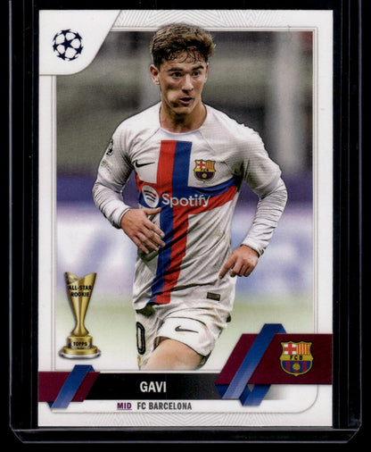 2022-23 Topps UEFA Club Competitions #178b Gavi