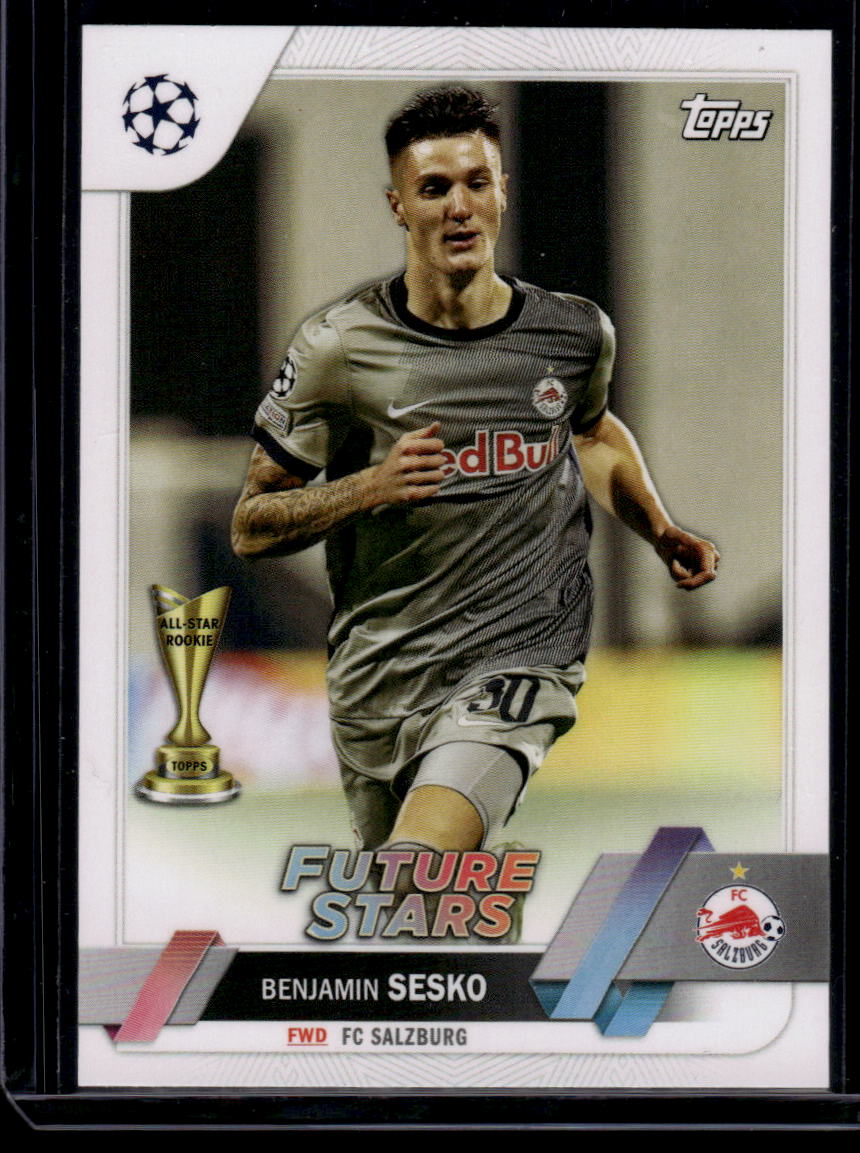 2022-23 Topps UEFA Club Competitions #177 Benjamin Sesko