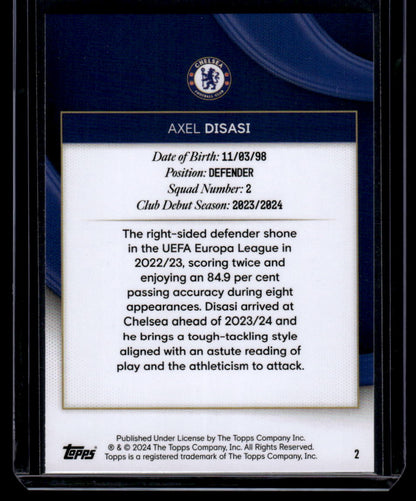 2023-24 Topps Chelsea Team Set #2 Axel Disasi