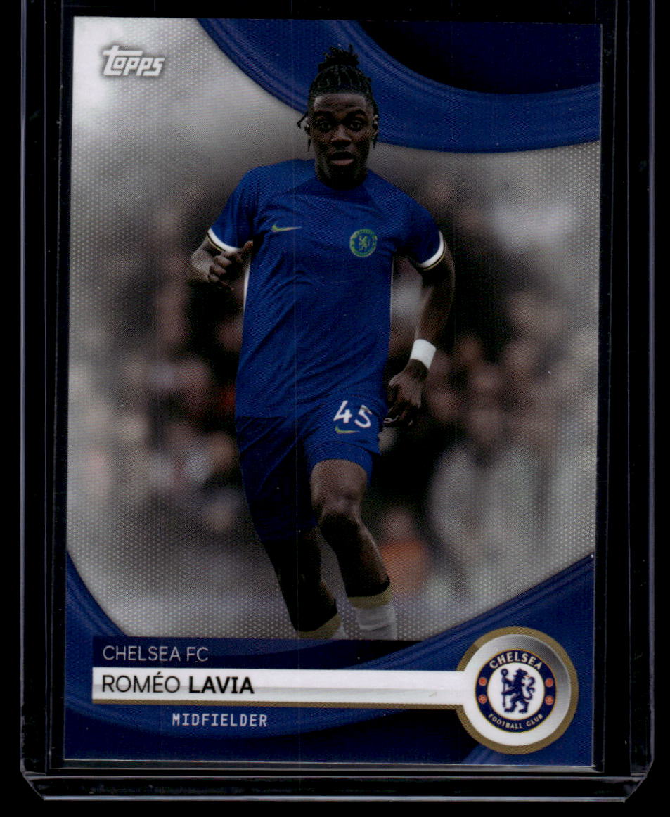 2023-24 Topps Chelsea Team Set #13 Roméo Lavia