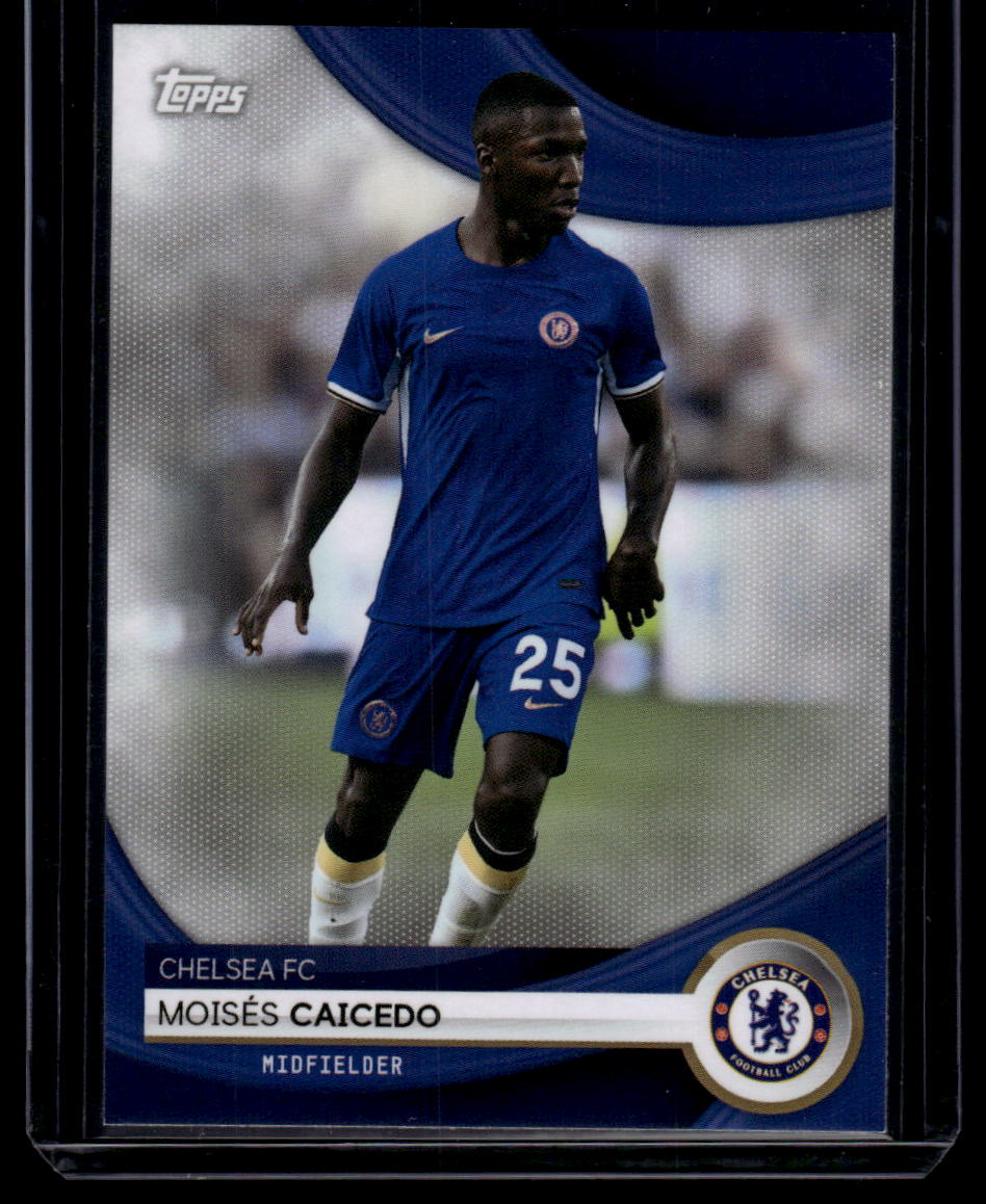 2023-24 Topps Chelsea Team Set #19 Moisés Caicedo