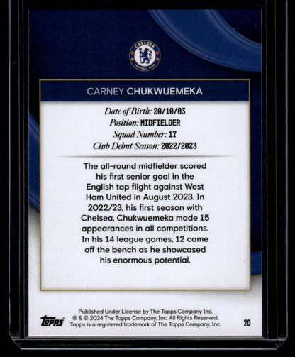 2023-24 Topps Chelsea Team Set #20 Carney Chukwuemeka