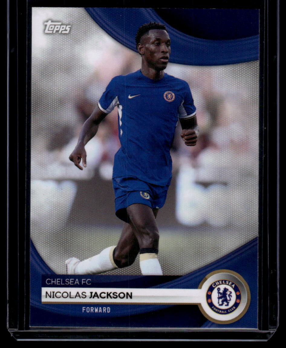 2023-24 Topps Chelsea Team Set #24 Nicolas Jackson