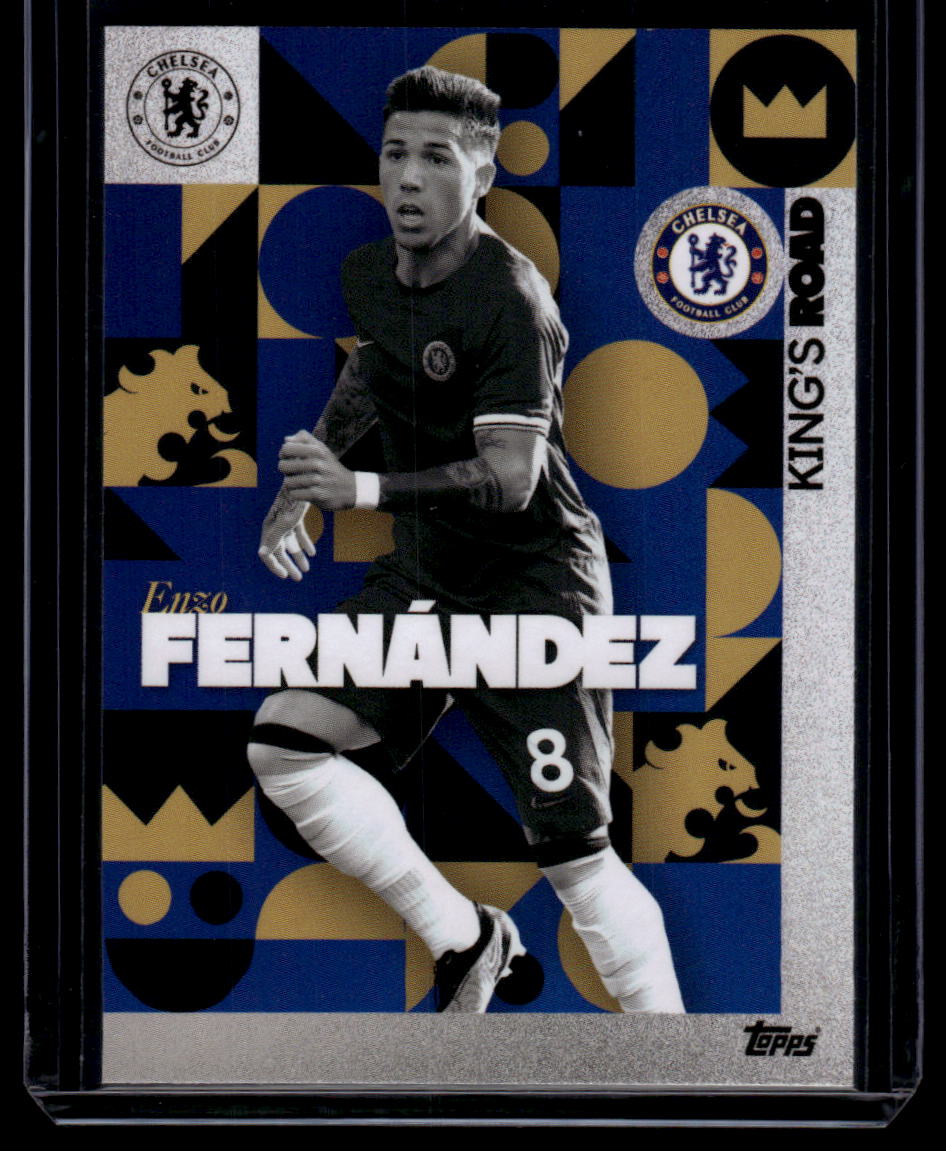 2023-24 Topps Chelsea Team Set #29 Enzo Fernández