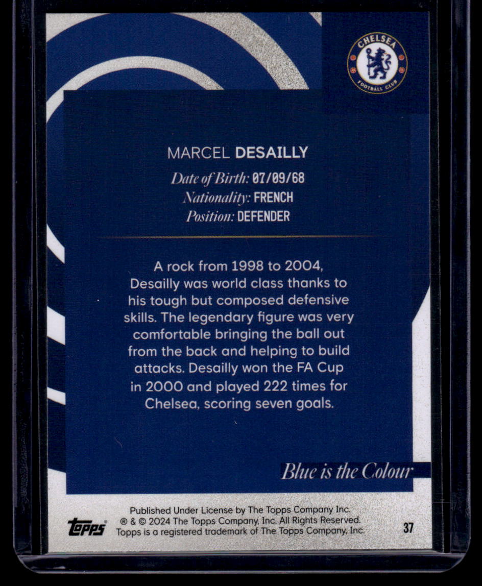 2023-24 Topps Chelsea Team Set #37 Marcel Desailly