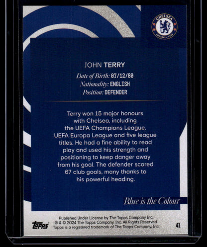 2023-24 Topps Chelsea Team Set #41 John Terry