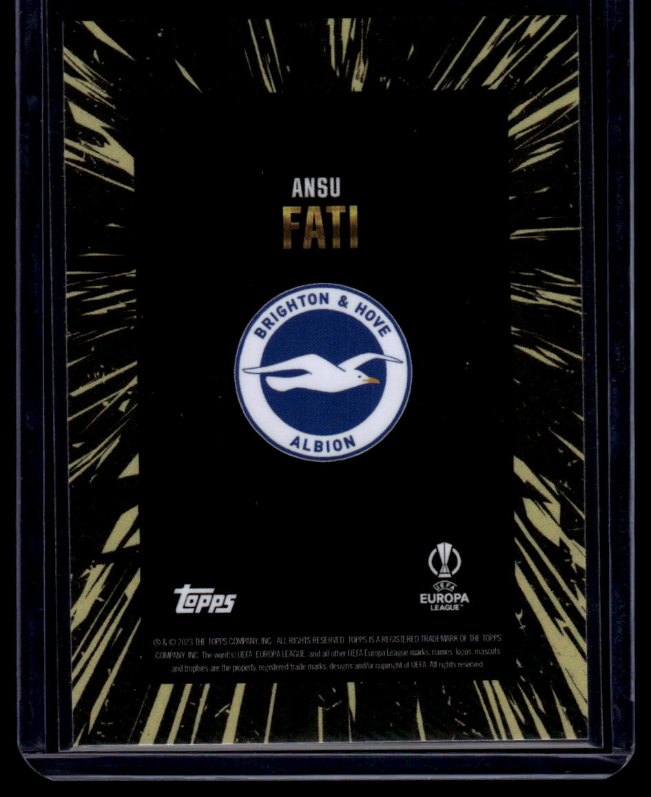 2023-24 Topps Gold UEFA Club Competitions #NNO Ansu Fati