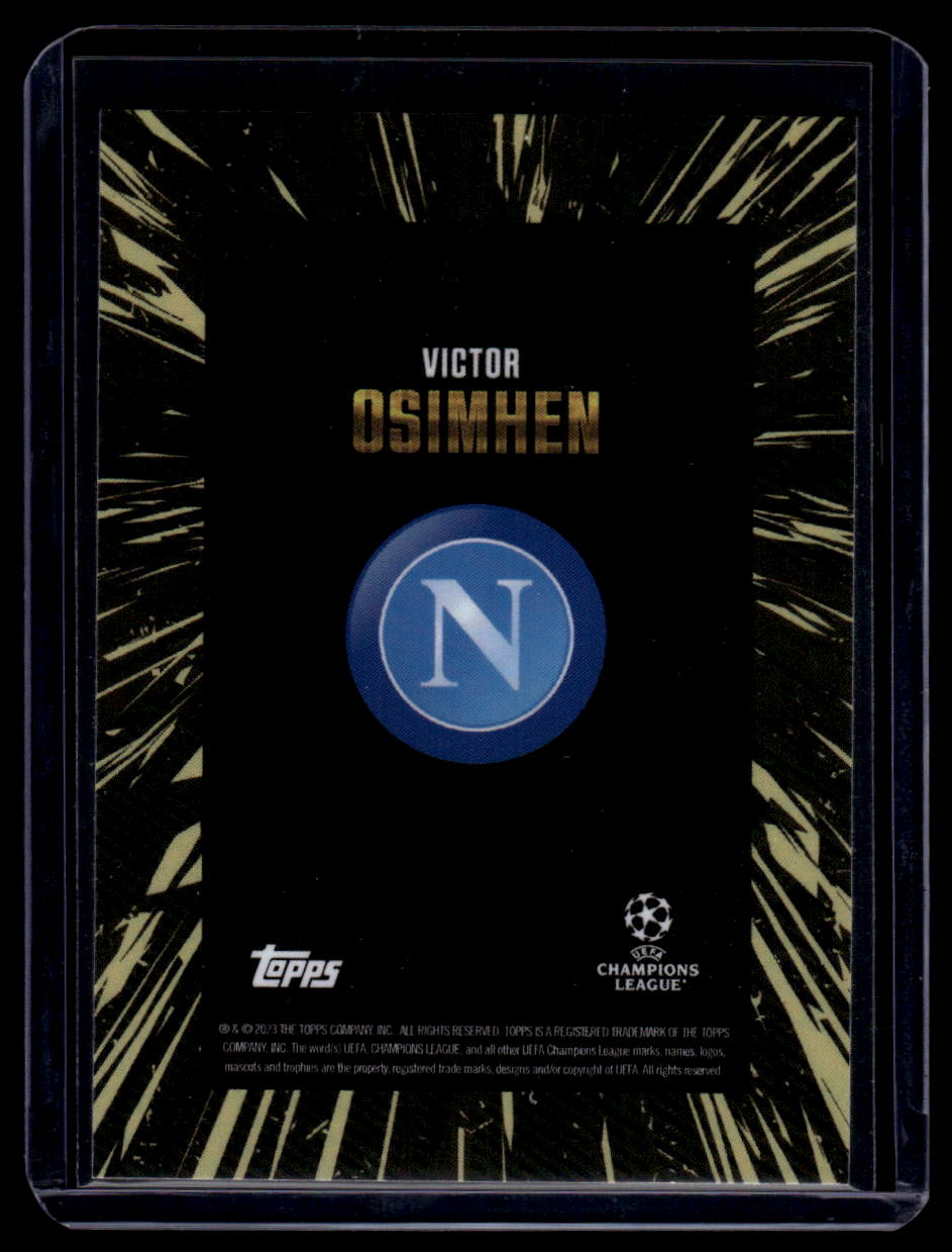 2023-24 Topps Gold UEFA Club Competitions #NNO Victor Osimhen Elite