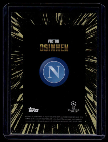 2023-24 Topps Gold UEFA Club Competitions #NNO Victor Osimhen Elite