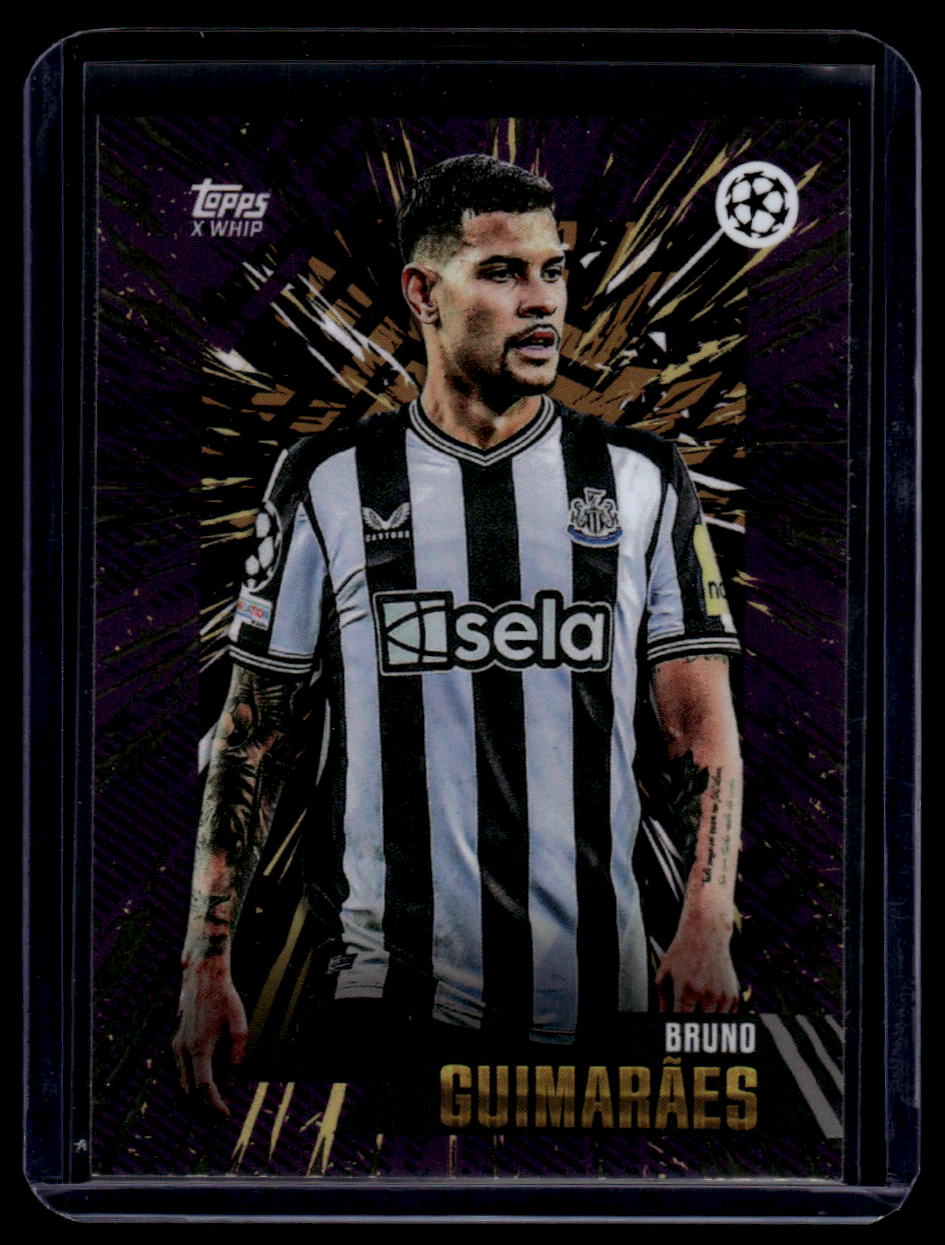 2023-24 Topps Gold UEFA Club Competitions Bruno Guimaraes