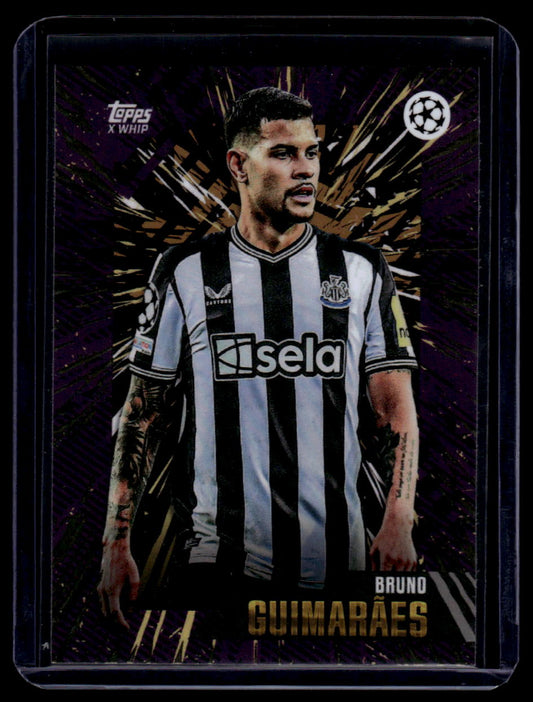 2023-24 Topps Gold UEFA Club Competitions Bruno Guimaraes