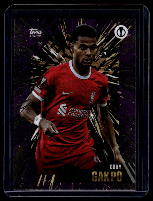 2023-24 Topps Gold UEFA Club Competitions Cody Gakpo