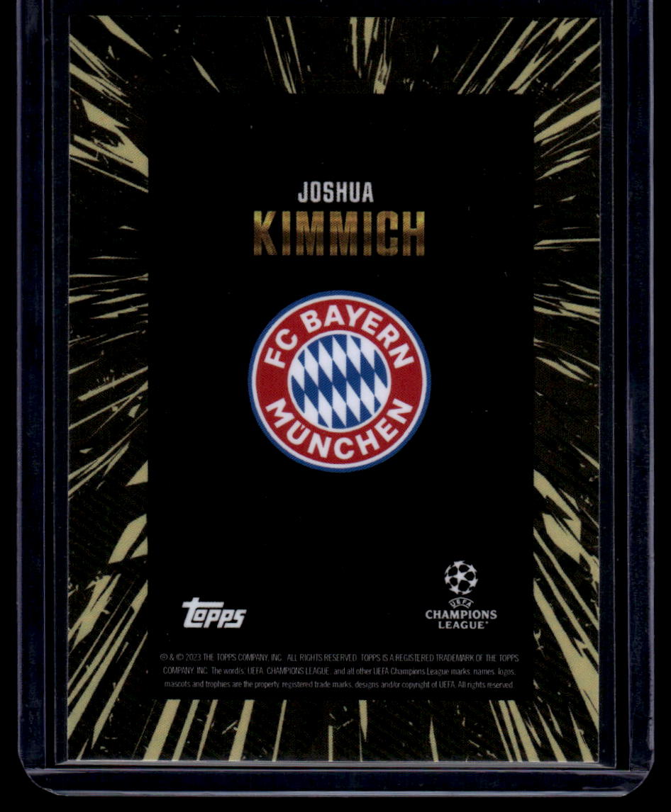 2023-24 Topps Gold UEFA Club Competitions Joshua Kimmich