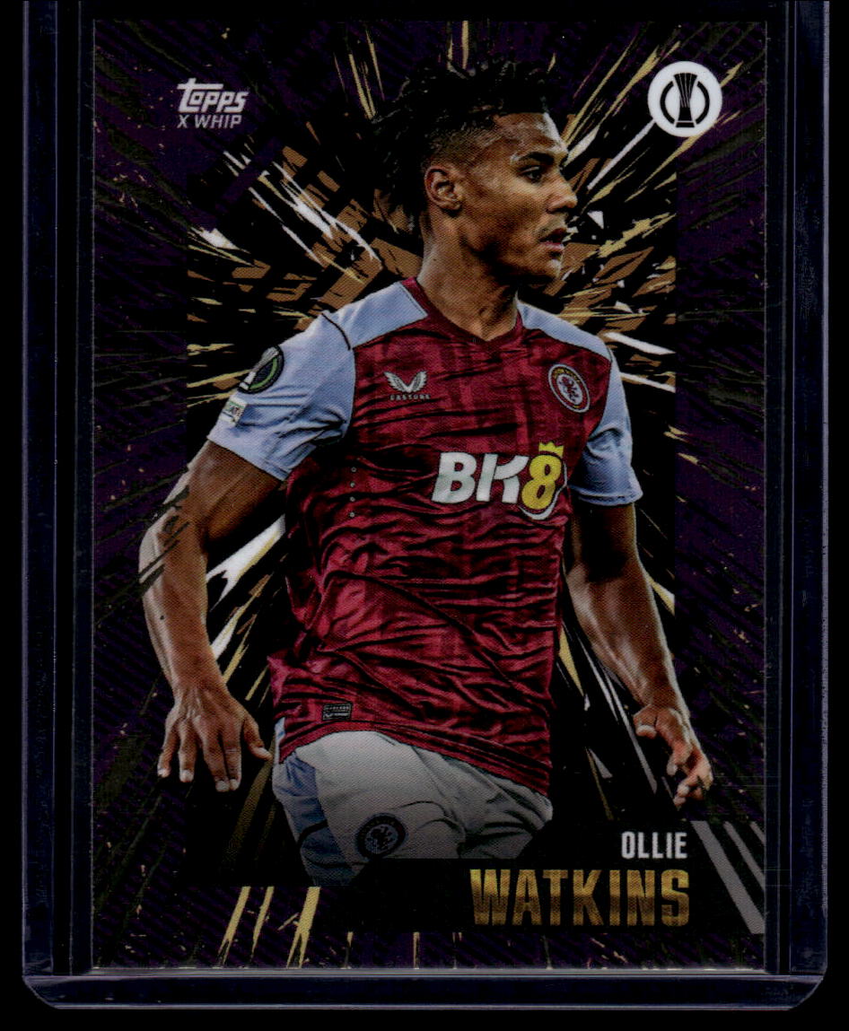 2023-24 Topps Gold UEFA Club Competitions Ollie Watkins