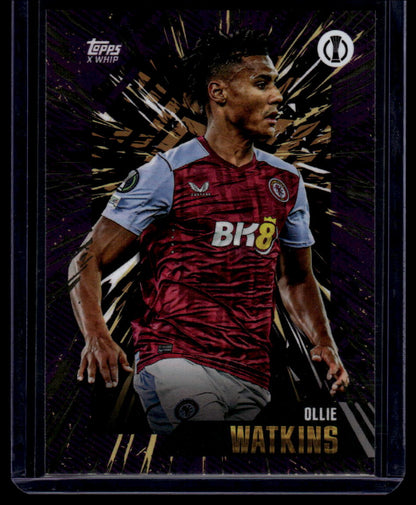 2023-24 Topps Gold UEFA Club Competitions Ollie Watkins