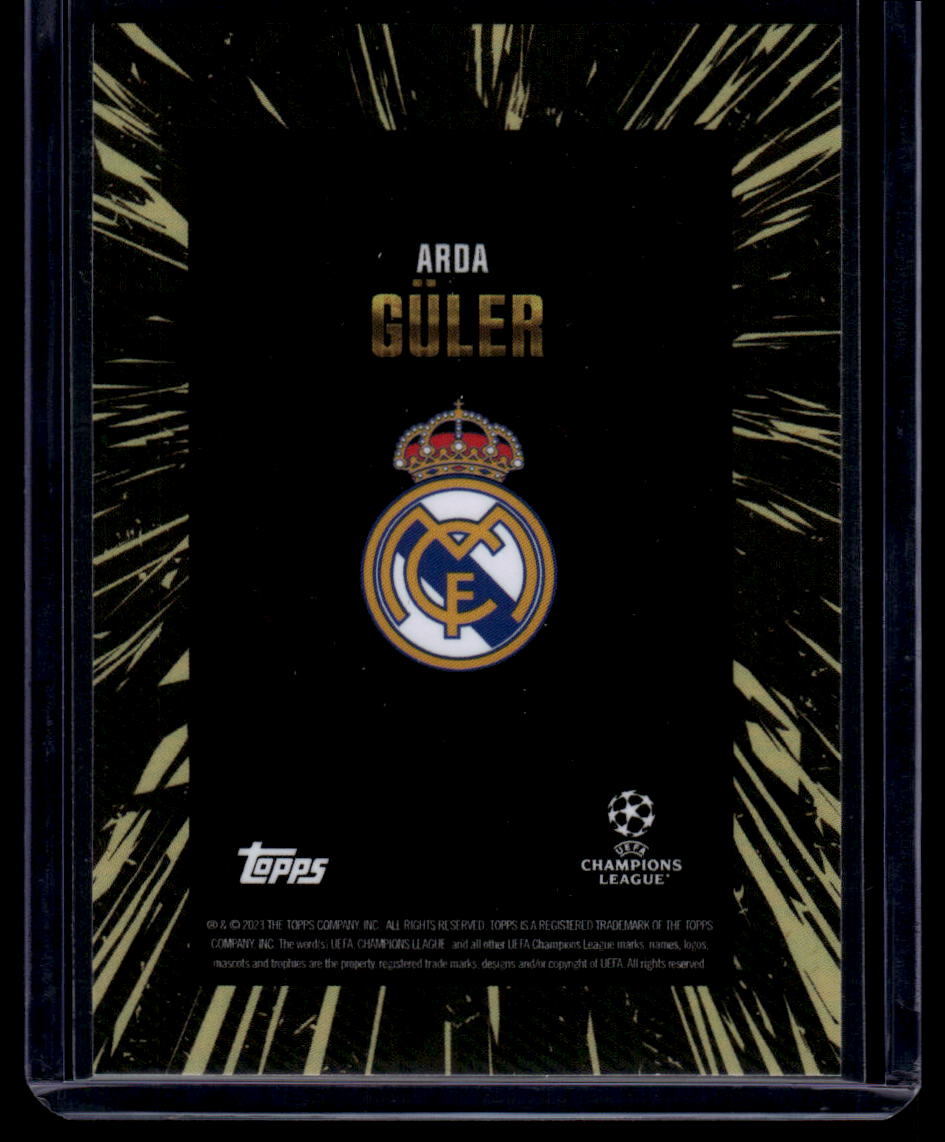 2023-24 Topps Gold UEFA Club Competitions Arda Guler