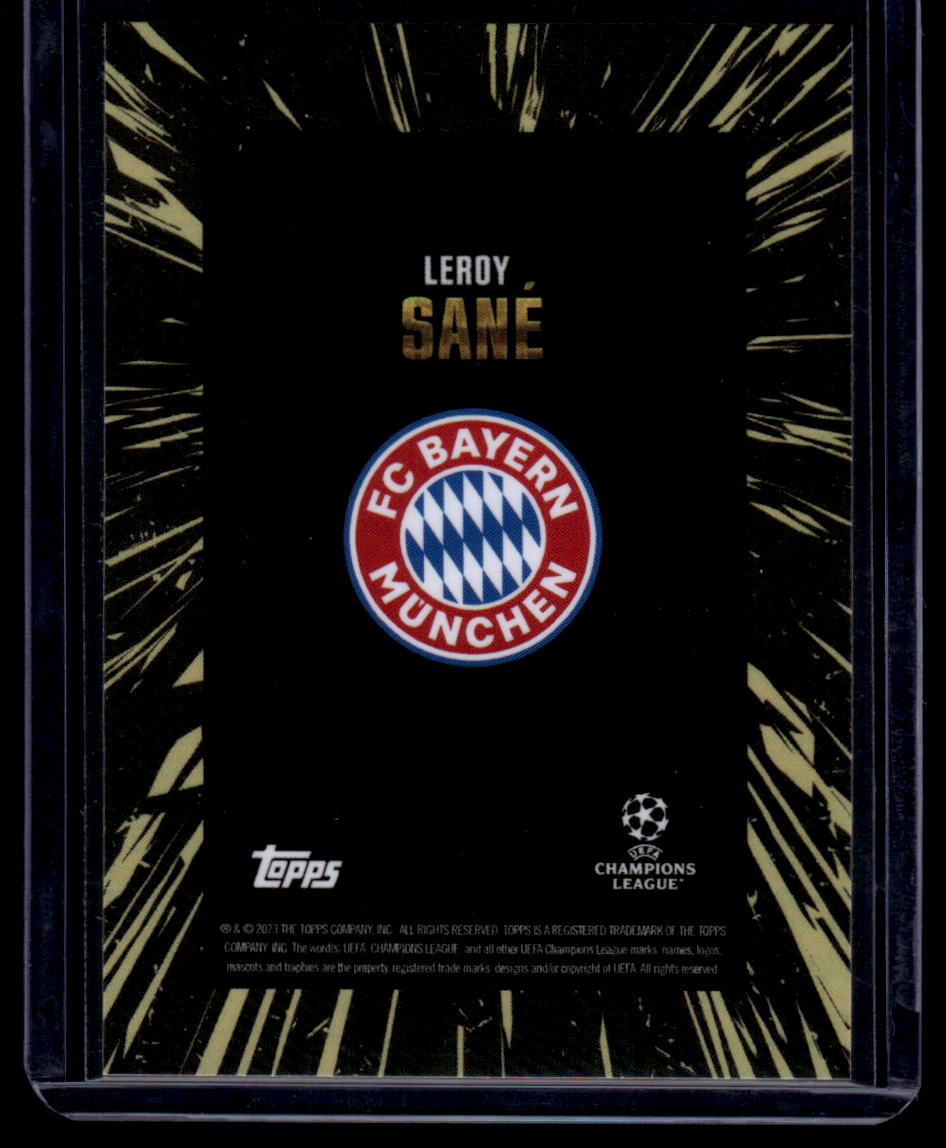 2023-24 Topps Gold UEFA Club Competitions Leroy Sane