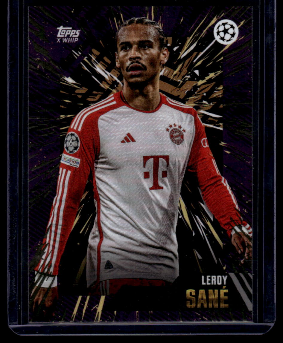 2023-24 Topps Gold UEFA Club Competitions Leroy Sane