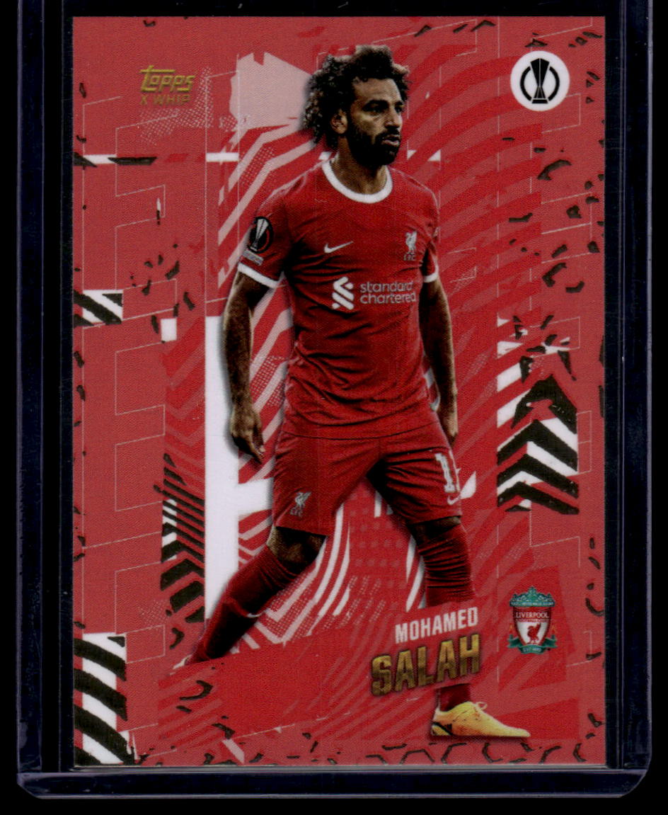 2023-24 Topps Gold UEFA Club Competitions Mohamed Salah Elite