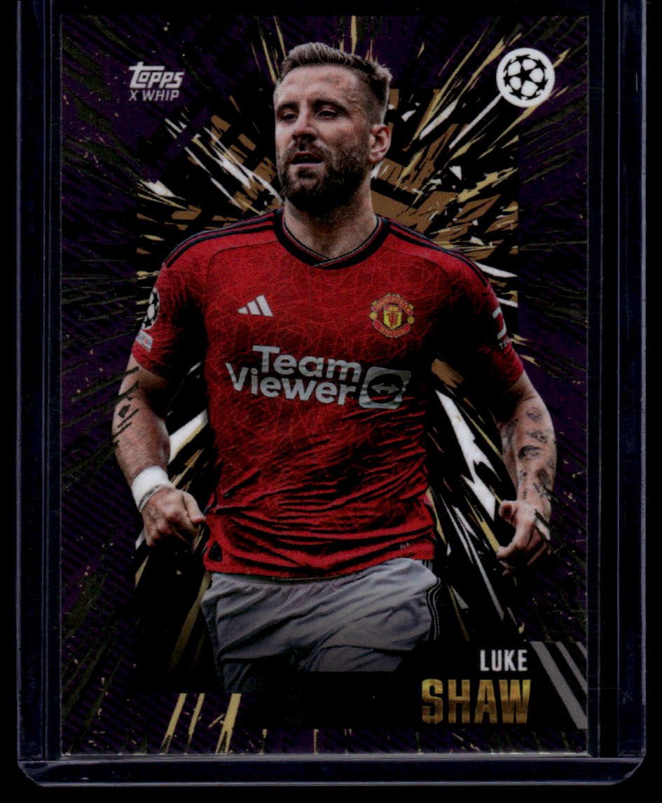 2023-24 Topps Gold UEFA Club Competitions Luke Shaw