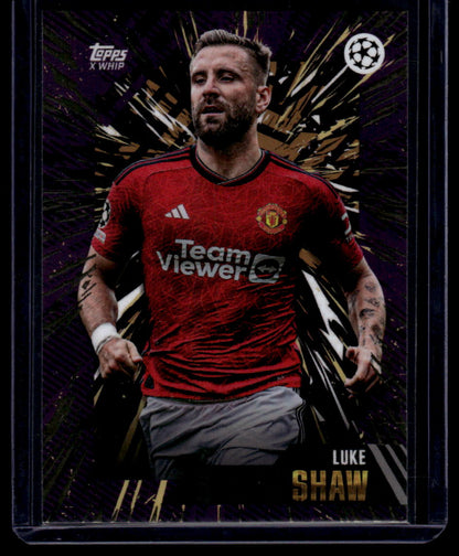 2023-24 Topps Gold UEFA Club Competitions Luke Shaw