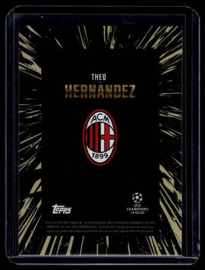 2023-24 Topps Gold UEFA Club Competitions Theo Hernandez