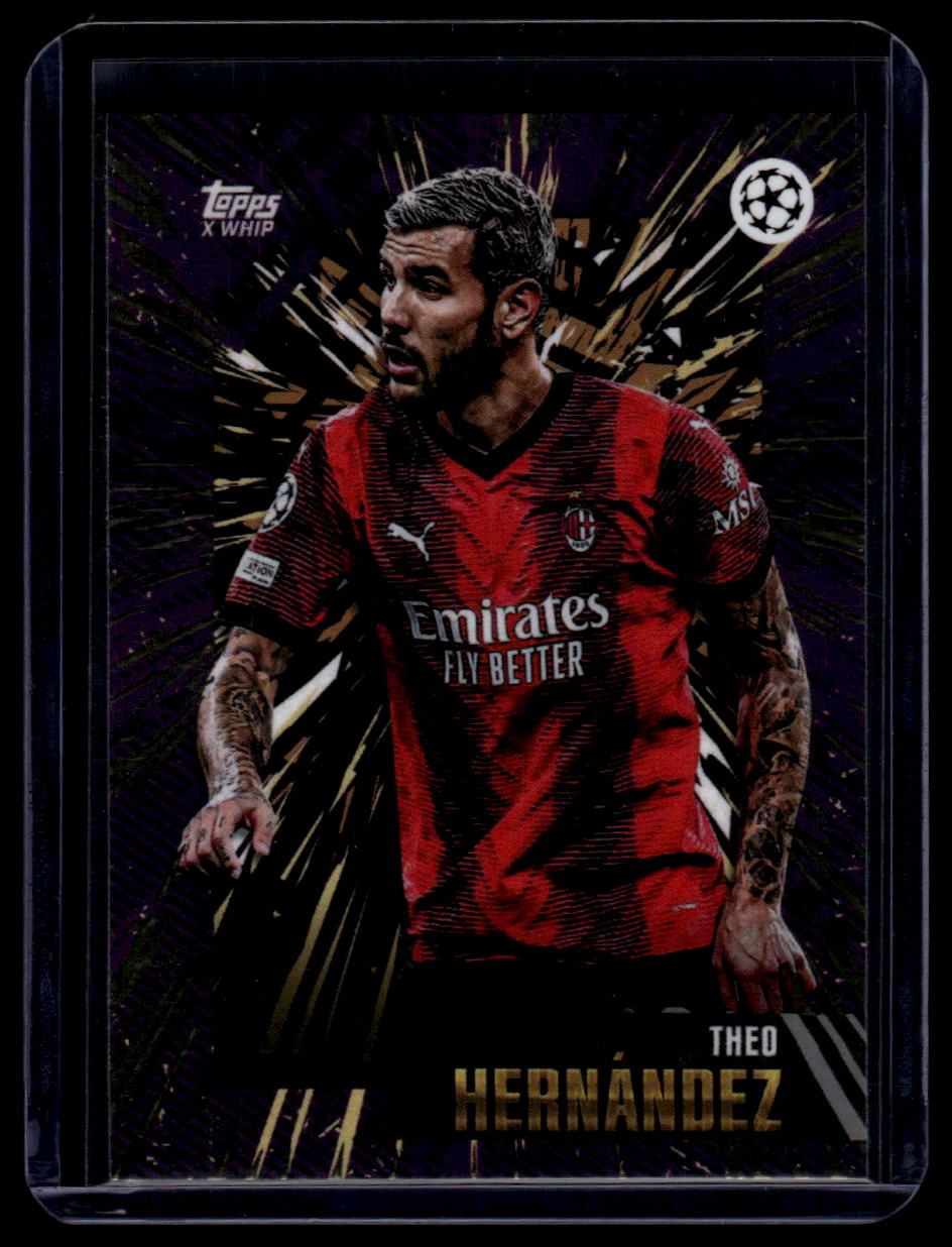 2023-24 Topps Gold UEFA Club Competitions Theo Hernandez