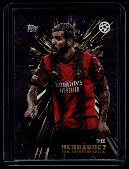 2023-24 Topps Gold UEFA Club Competitions Theo Hernandez