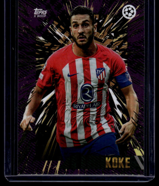 2023-24 Topps Gold UEFA Club Competitions Koke