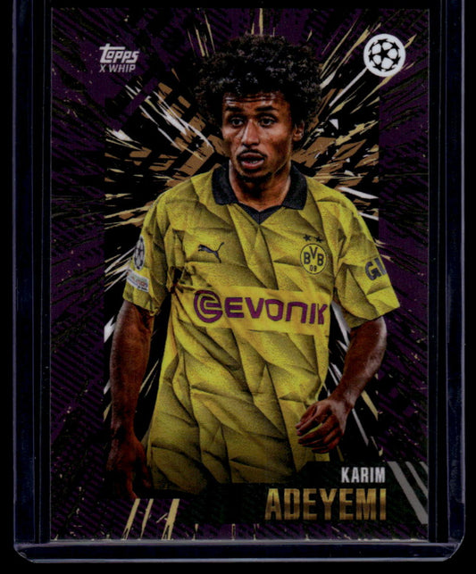 2023-24 Topps Gold UEFA Club Competitions Karim Adeyemi