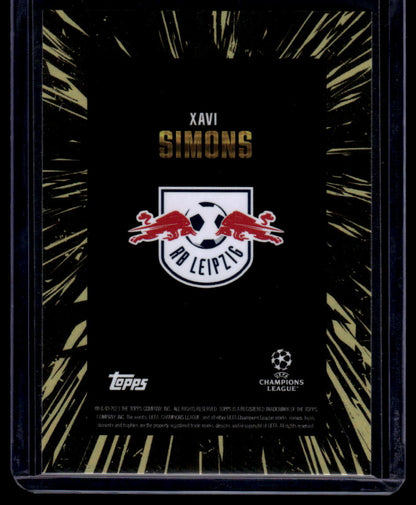 2023-24 Topps Gold UEFA Club Competitions Xavi Simons