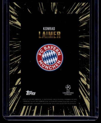 2023-24 Topps Gold UEFA Club Competitions Konrad Laimer