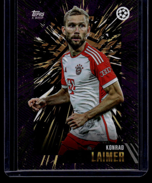 2023-24 Topps Gold UEFA Club Competitions Konrad Laimer