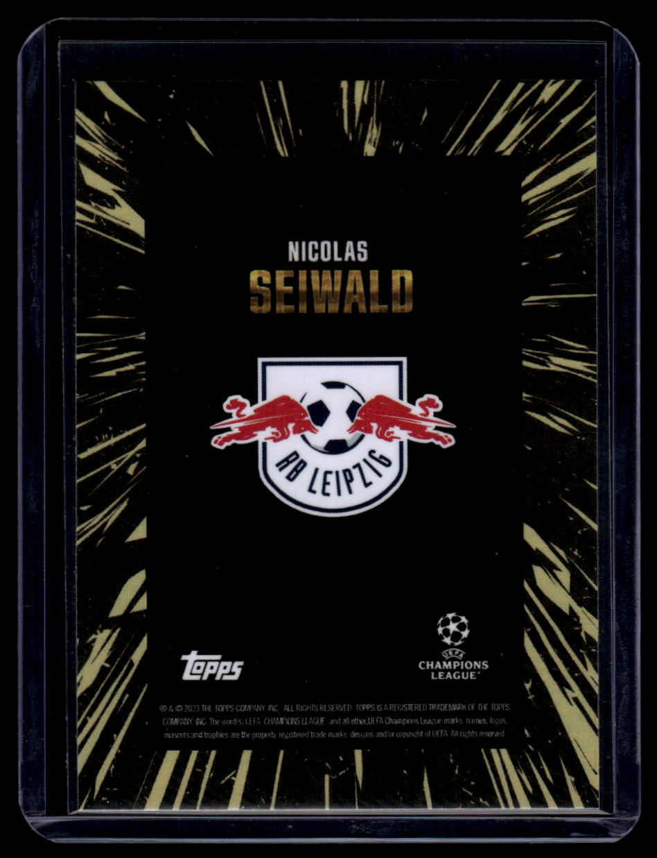 2023-24 Topps Gold UEFA Club Competitions Nicolas Seiwald