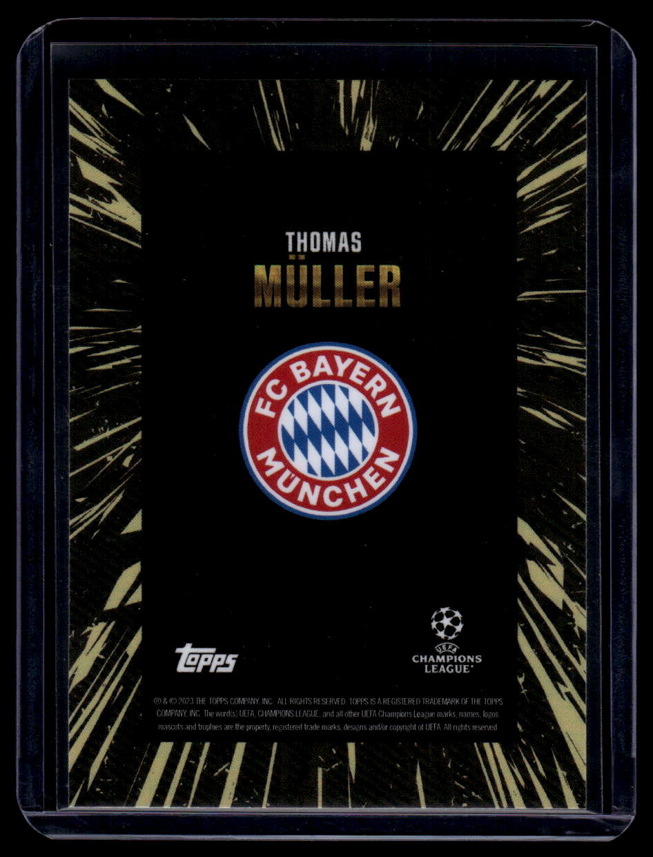 2023-24 Topps Gold UEFA Club Competitions Thomas Muller