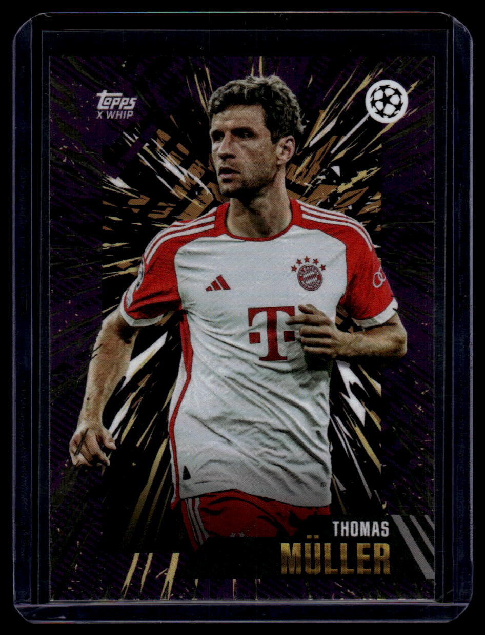 2023-24 Topps Gold UEFA Club Competitions Thomas Muller