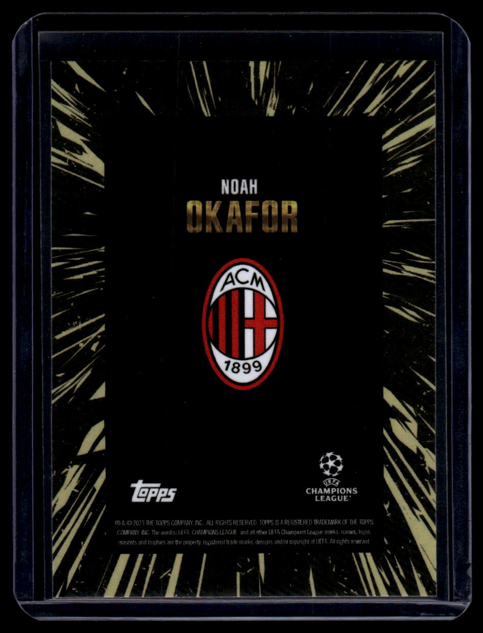 2023-24 Topps Gold UEFA Club Competitions Noah Okafor Gold