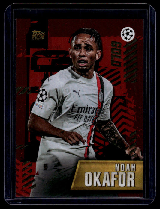 2023-24 Topps Gold UEFA Club Competitions Noah Okafor Gold