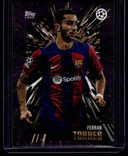 2023-24 Topps Gold UEFA Club Competitions Ferran Torres